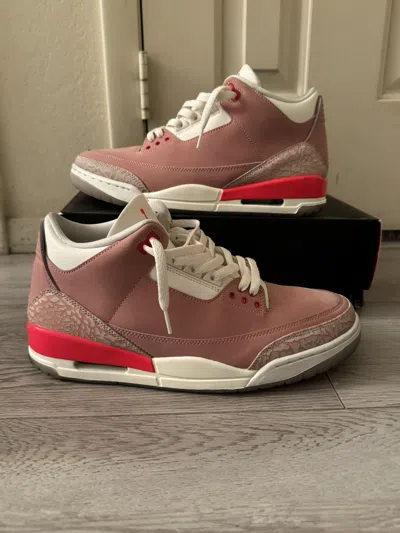 Pre-owned Jordan Nike Air Jordan 3 “rust Pink” Shoes