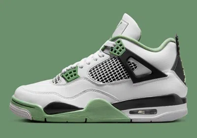 Pre-owned Jordan Nike Air  4 Retro Seafoam Oil Green Aq9129-103 Womens Size 6.5-12