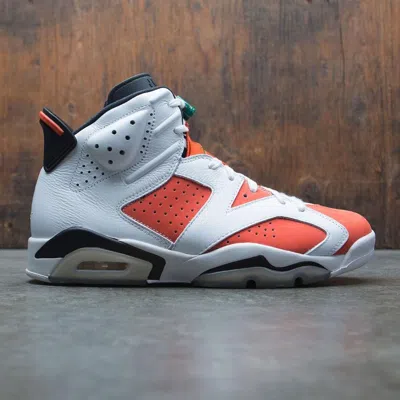 Pre-owned Jordan Nike Air  6 Vi Retro White Orange Be Like Mike Size 10. 384664-145 1 2 3
