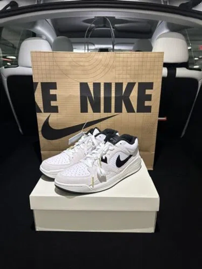 Pre-owned Jordan ??nike Air  Stadium 90 Sail Black Men's Size 10.5 Nwb ? Limited Edition In White