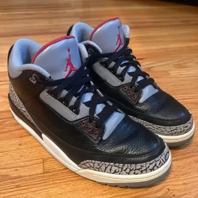 Pre-owned Jordan Nike Black Cement 3 Shoes