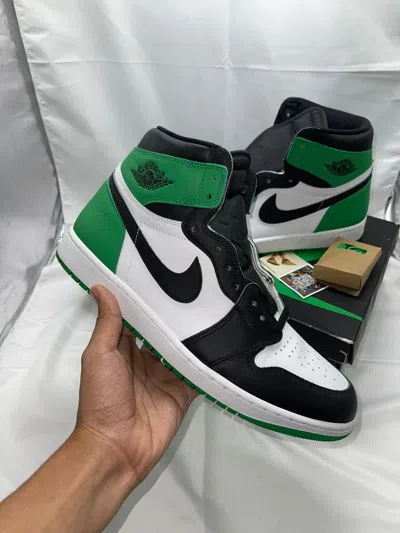 Pre-owned Jordan Nike Jordan 1 High Retro Og "lucky Green" 2023 Shoes In Black/green