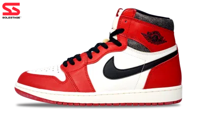 Pre-owned Jordan Nike  1 Retro High Og Chicago Lost & Found (dz5485-612) Men's Size 5-13 In Red