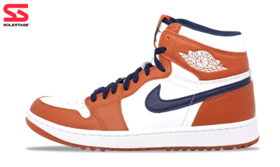 Pre-owned Jordan Nike  1 Retro High X Eastside Golf Out Of The Mud (dz4523-800) Size 7-12 In Orange