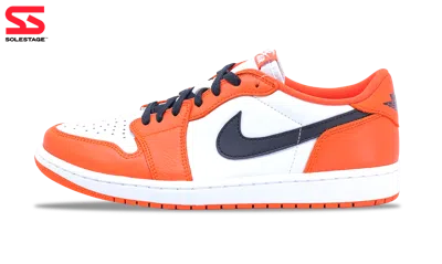 Jordan Nike  1 Retro Low Og Starfish 2021 (cz0790-801) Men's Size 10-11 In Orange