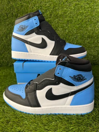 Pre-owned Jordan Nike Jordan 1 Retro Og High Unc Toe Shoes In Blue