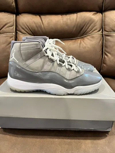 Pre-owned Jordan Nike Jordan 11 Retro Cool Grey (2021) Shoes