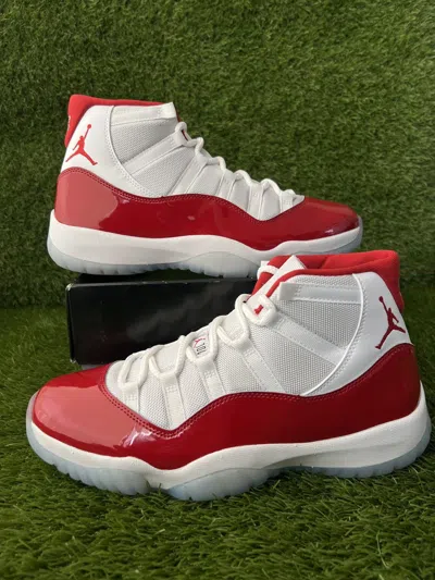 Pre-owned Jordan Nike Jordan 11 Retro High Cherry Shoes In Red