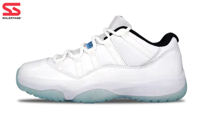 Pre-owned Jordan Nike  11 Retro Low Legend Blue (av2187-117) Men's Size 8-12