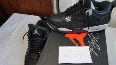 Pre-owned Jordan Nike Jordan 2015 Black Oreo 4 Shoes