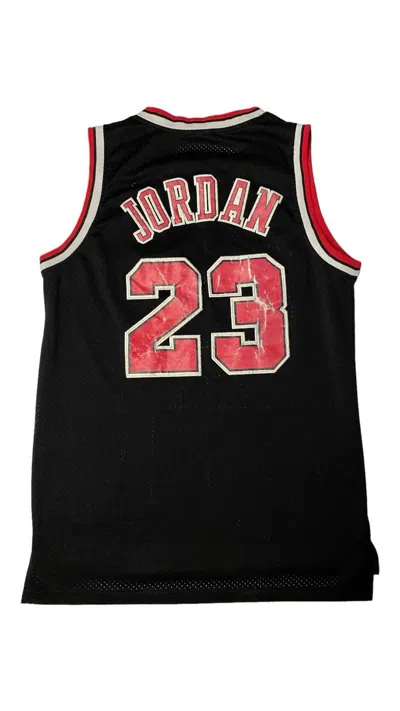 Pre-owned Jordan Nike Jordan 23 Vintage Nba Chicago Bulls Basketball Jersey In Black