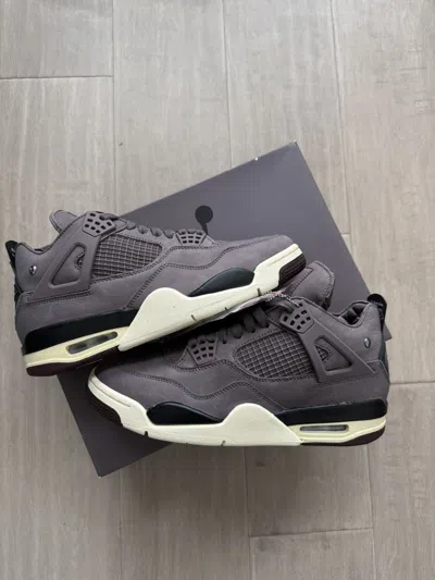 Pre-owned Jordan Nike Jordan 4 Sp A Ma Maniere Violet Ore Shoes In Purple
