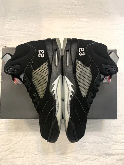 Pre-owned Jordan Nike Jordan 5 Retro “black Metallic” Shoes