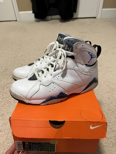 Pre-owned Jordan Nike Jordan 7 Magic B Grade Shoes In White
