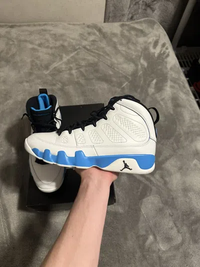Pre-owned Jordan Nike Jordan 9 Shoes In White