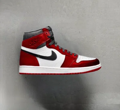 Pre-owned Jordan Nike Jordan Brand Retro 1 High “chicago” [vntg] Shoes In Red/black