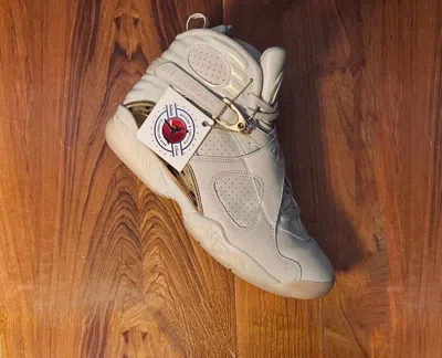 Pre-owned Jordan Nike Jordan Brand Retro 8 [sp] “pearl” Shoes In Sail White