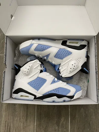 Pre-owned Jordan Nike Jordan Retro 6 “unc” Shoes In Blue
