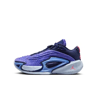Jordan Nike Luka 3 Big Kids' Basketball Shoes In Purple