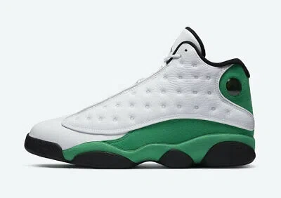 Pre-owned Jordan Nike Men's Air  13 Retro Lucky Green Db6537-113