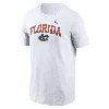 Jordan Nike Men's College T-shirt Florida Gators Blitz In White
