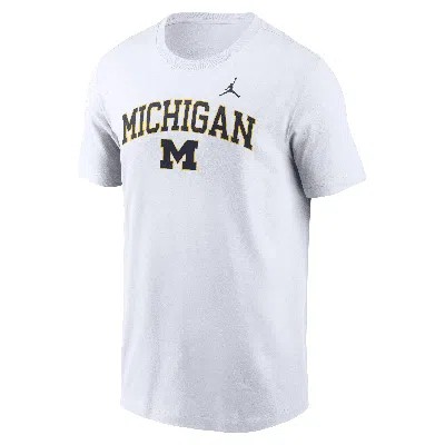 JORDAN NIKE MEN'S COLLEGE T-SHIRT MICHIGAN WOLVERINES BLITZ,1015587481