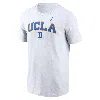 Jordan Men's White Ucla Bruins Blitz 2-hit T-shirt In White
