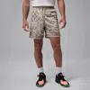 Jordan Nike Men's Luka Donäiä Dri-fit Diamond Shorts In Brown