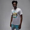 Jordan Nike Men's Luka T-shirt In White