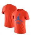 Jordan Nike Men's Orange Oklahoma City Thunder Essential Jumpman T-shirt In Orange
