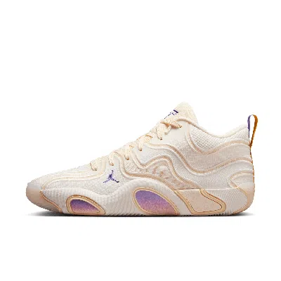 Jordan Nike Men's Tatum 3 Basketball Shoes In White