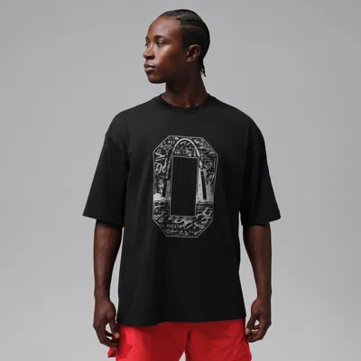 Jordan Nike Men's Tatum Sport Dri-fit Basketball T-shirt In Black