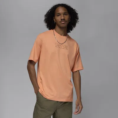 Jordan Nike Men's Tatum T-shirt In Orange