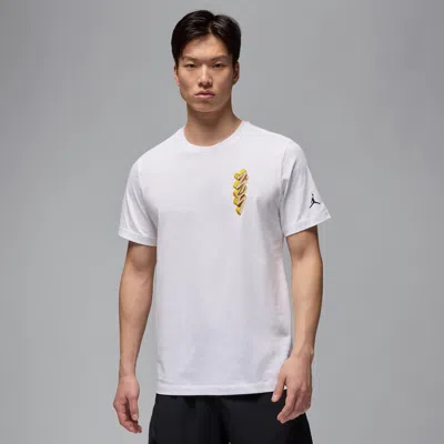 Jordan Nike Men's Zion T-shirt In White