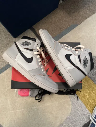Pre-owned Jordan Nike Nike X Air Jordan 1 Retro High Sb ‘nyc To Paris' - Size 10.5 Shoes In Grey