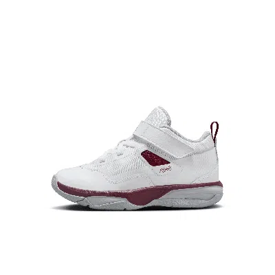 Jordan Babies' Nike Stay Loyal 3 Little Kids' Shoes In White