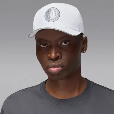 Jordan Nike Unisex Paris Saint-germaine Rise Structured Hat In White