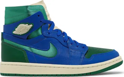 Pre-owned Jordan Nike W Air  1 High Zoom Cmft Califia Blue Green Dj1199-400 Women's 13.5