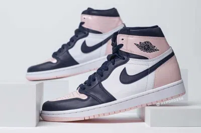 Pre-owned Jordan Nike Wmns Air  1 High Og Se Atmosphere Dd9335-641 Us 7 - 12 Women In Multicolor