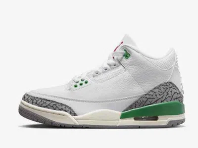 Pre-owned Jordan Nike Wmns Air  3 Retro Lucky Green Ck9246-136 Us (w) 8 - 12 Women In Multicolor