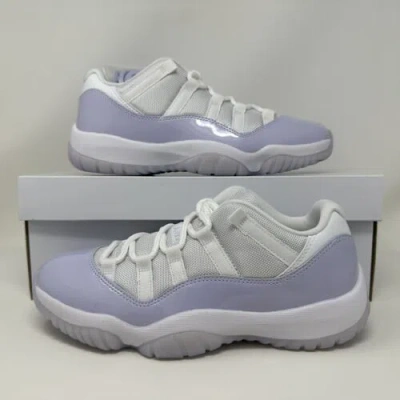 Pre-owned Jordan Nike Wmns Air  Retro Xi 11 Low Pure Violet 2022 Women's Size 12 Ah7860-101 In White