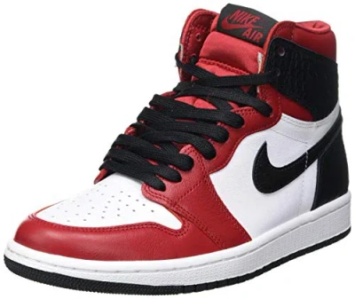 Pre-owned Jordan Nike Women's Air  1 Retro High Satin Snake Cd0461-601 Basketball Shoes In Gym Red Black White