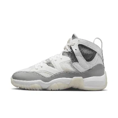 Jordan Nike Women's Jumpman Two Trey Shoes In Gray/summit White