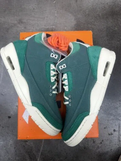 Pre-owned Jordan Nina Chanel Abney X Air  3 Retro Sp Bicoastal W 5-16.5 3.5-15 Men Rare In Green