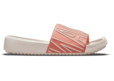 Pre-owned Jordan Nola Slide (women's) Sneakers In Light Madder Root/light Orewood Brown