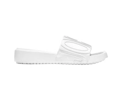 Pre-owned Jordan Nola Slide (women's) Sneakers In White/off