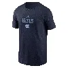 Jordan North Carolina 2-hit Stacked Nike Men's College T-shirt In Blue