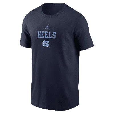 Jordan North Carolina 2-hit Stacked Nike Men's College T-shirt In Blue