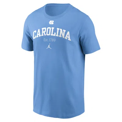 Jordan North Carolina Academic Arch Nike Men's College T-shirt In Blue
