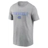 Jordan North Carolina Campus 2-hit Nike Men's College T-shirt In Gray